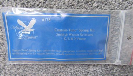 Wilson Combat Smith & Wesson K , L & N Frame Custom Tune Spring Kit .