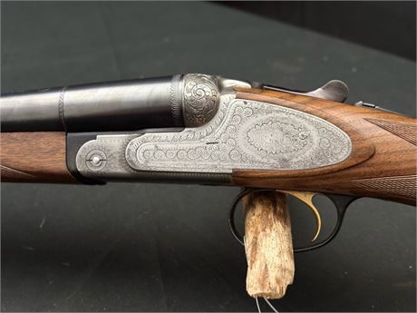 A FINE PAIR OF BERETTA 627 EL 12 BORE SIDE PLATED EJECTOR SHOTGUNS