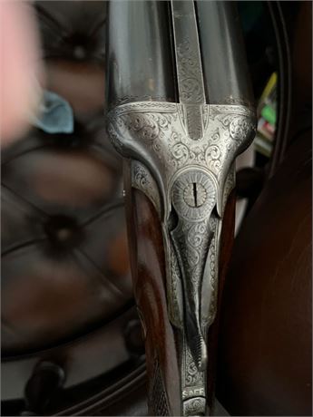 ARMSTRONG & CO. (NEWCASTLE) 12 BORE BOX LOCK NON-EJECTOR SHOTGUN