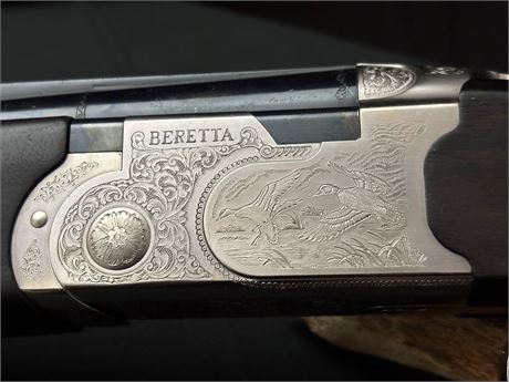 BERETTA SPIII - CASED MULTI CHOKE O/U 12 BORE SHOTGUN