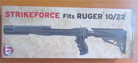 A T I Strikeforce All Weather Folding Rifle Stock for the Ruger 10/22 .