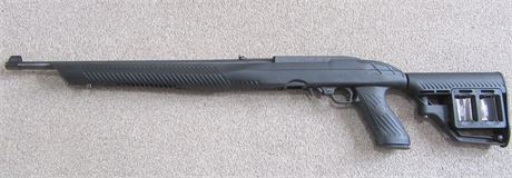 Ruger 10/22 50 Years Rifle . Fitted Adtac Stock .