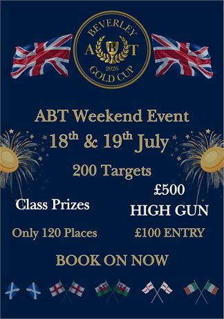 ABT Weekend Event World Cup 2026 18th & 19th July