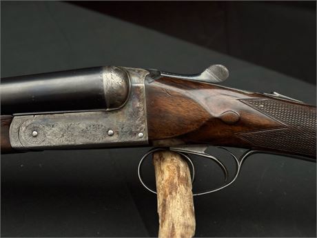 A T STENSBY & CO 12 BORE SHOTGUN