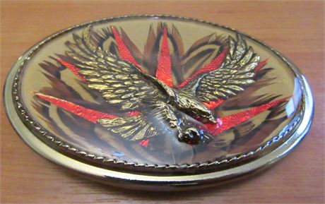 Eagle in Flight Belt Buckle