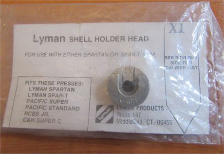Lyman X1 Shell Holder . (38/357 and more )