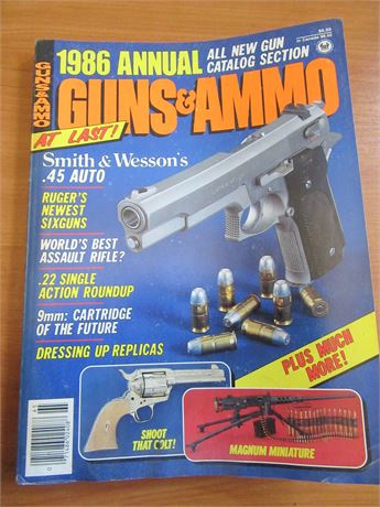 Guns and Ammo 1986 Annual .