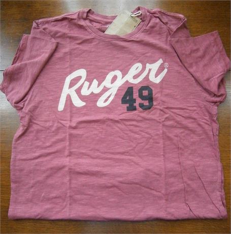 Large Red "Ruger 49" Large T Shirt .
