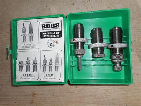 RCBS RELOADING DIES (3 SET) .38 SPECIAL - NEW