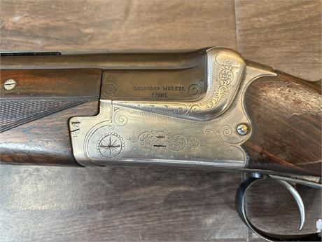 MERKEL 16 BORE OVER AND UNDER SHOTGUN