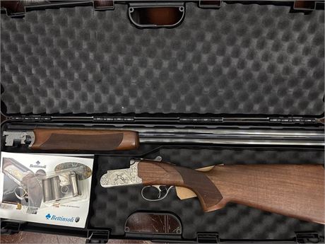 BETTINSOLI GAME 12 BORE - O/U MULTI CHOKE - CASED WITH ACCESSORIES