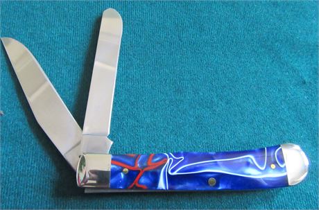 Case Trapper Knife with Kirinite Handles .
