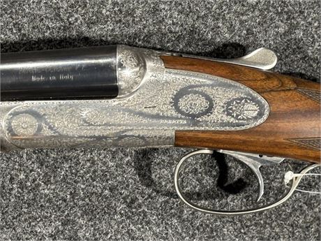 A FINE BERETTA 486 EL 20 BORE SIDE BY SIDE SHOTGUN