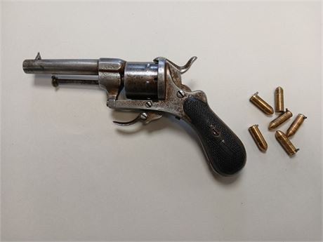 Spanish 7mm Pinfire Revolver