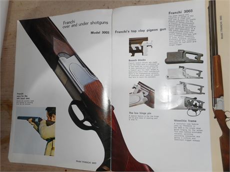 A FRANCHI 3003 SALES BROCHURE