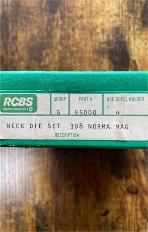 308 NORMA MAGNUM RCBS Fls 3 DIE SET