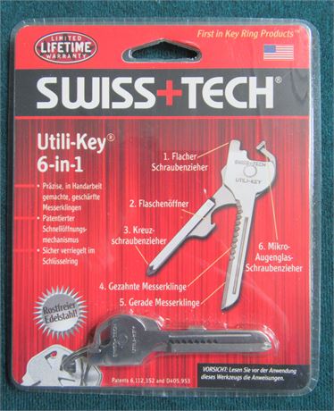 Swiss Tech 6 in 1 Utili-Key .