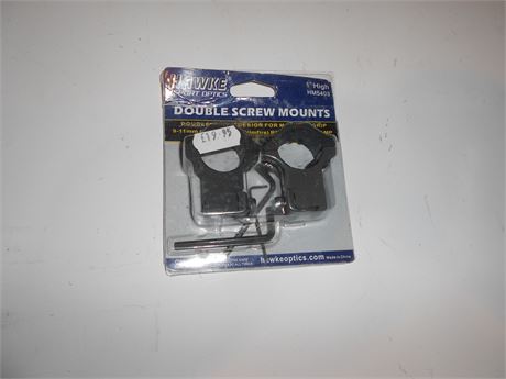 SCOPE MOUNTS FOR 9mm -11mm DOVETAIL1" HIGH