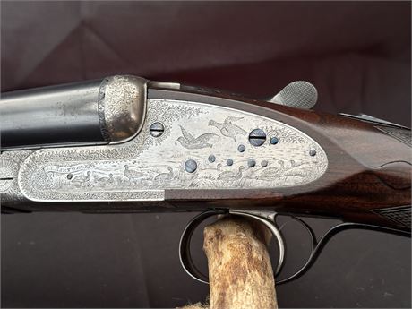 J T HARTWELL 12 BORE SIDE LOCK EJECTOR SHOTGUN