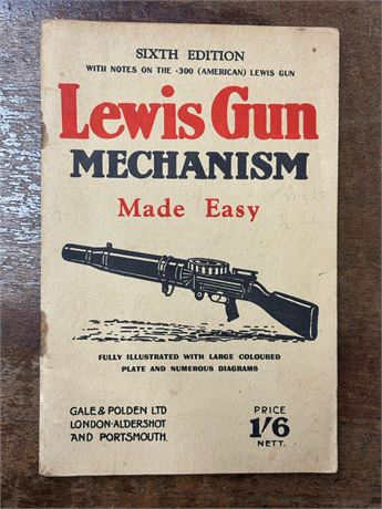 LEWIS GUN MECHANISM Made Easy