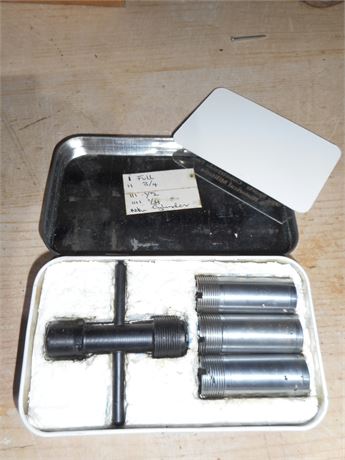 20 BORE CHOKE SET - BRAND UNKNOWN
