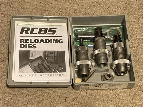RCBS Carbide Reloading dies 38/357