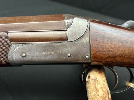 A HIGHLY COLLECTABLE 12 BORE SHOTGUN BY GEORGE BATE - BIRMINGHAM